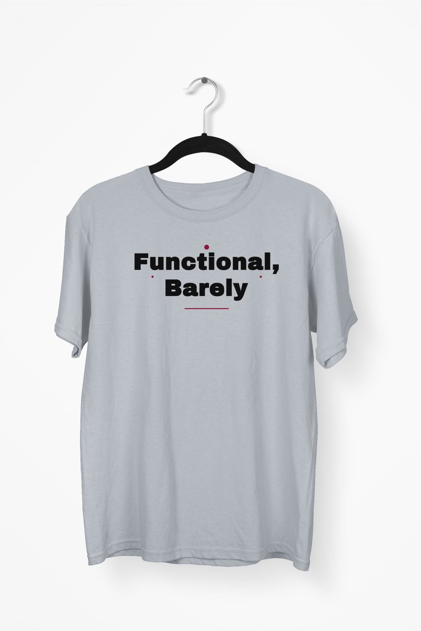 Functional, Barely Premium Tee — Gray