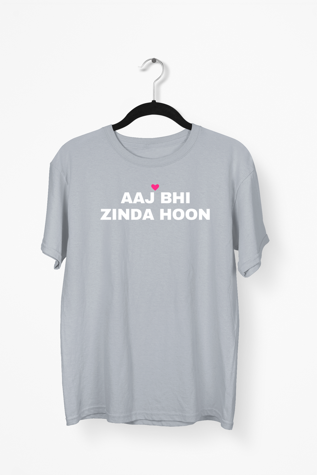 Aaj Bhi Zinda Hoon Premium Tee — Gray