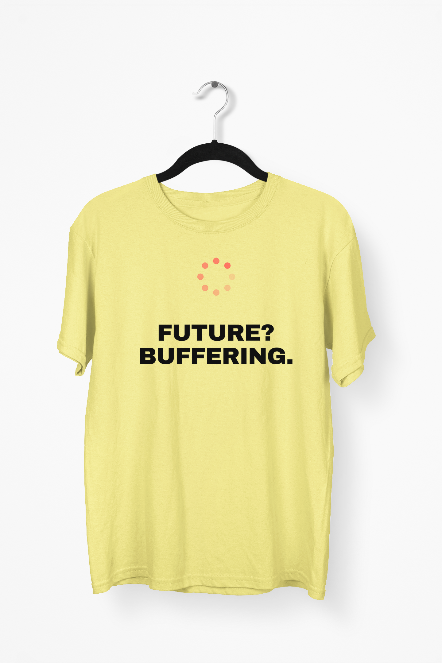 Future Buffering Premium Tee — Yellow