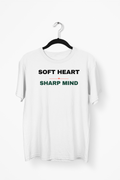Soft Heart, Sharp Mind Premium Tee — White