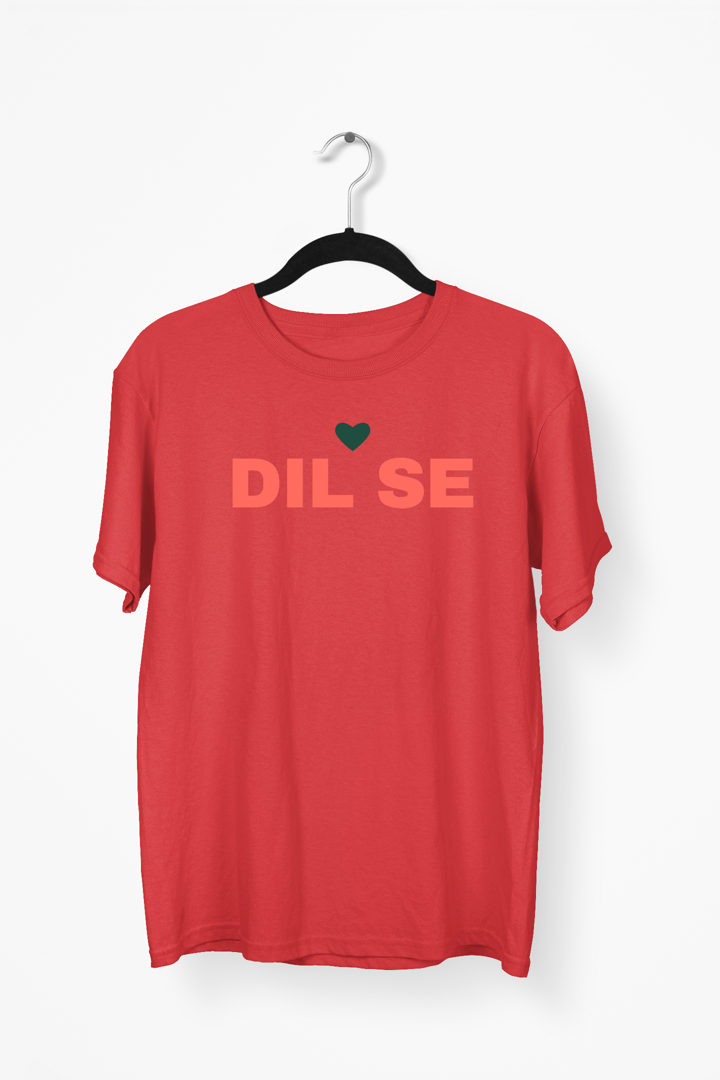 Dil Se Premium Tee — Red