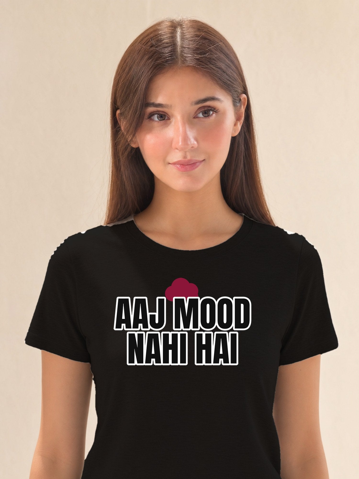 Aaj Mood Nahi Hai - female model (closeup)