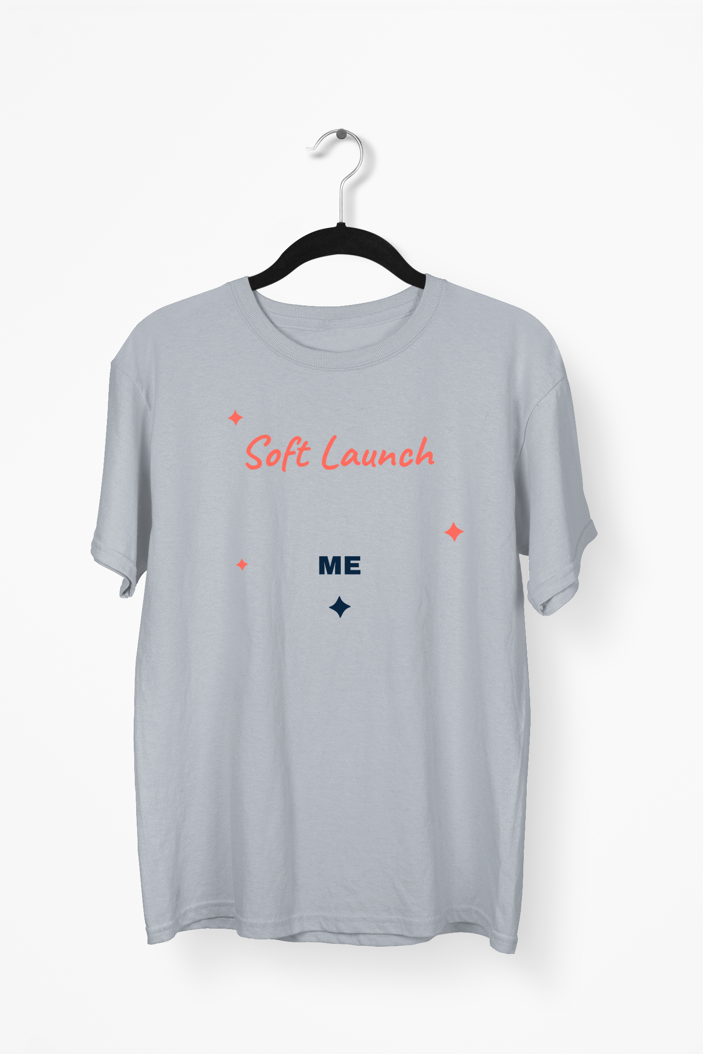 Soft Launch Me Premium Tee — Gray
