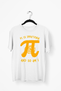 Pi & Spiral Premium Tee — White