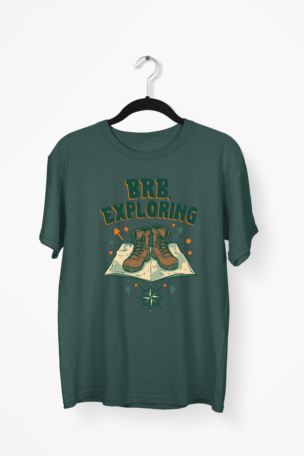 Exploration Premium Tee — Bottle Green