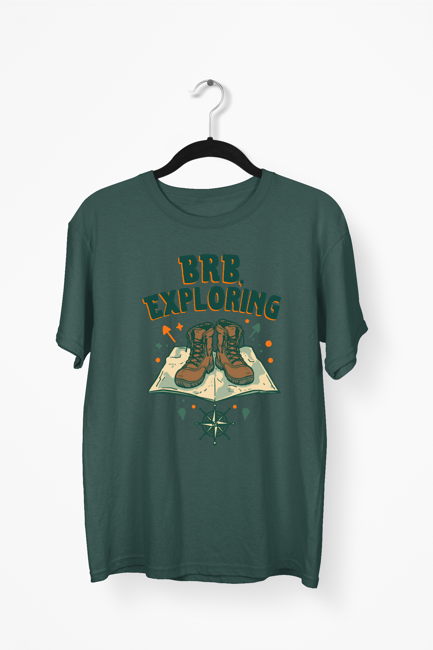 Exploration Premium Tee — Bottle Green