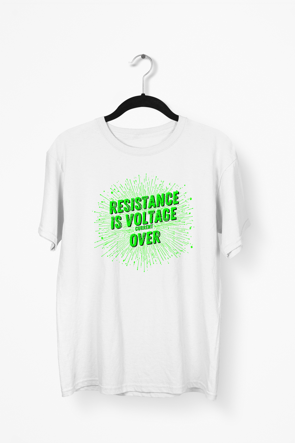 Circuit Board Premium Tee — White