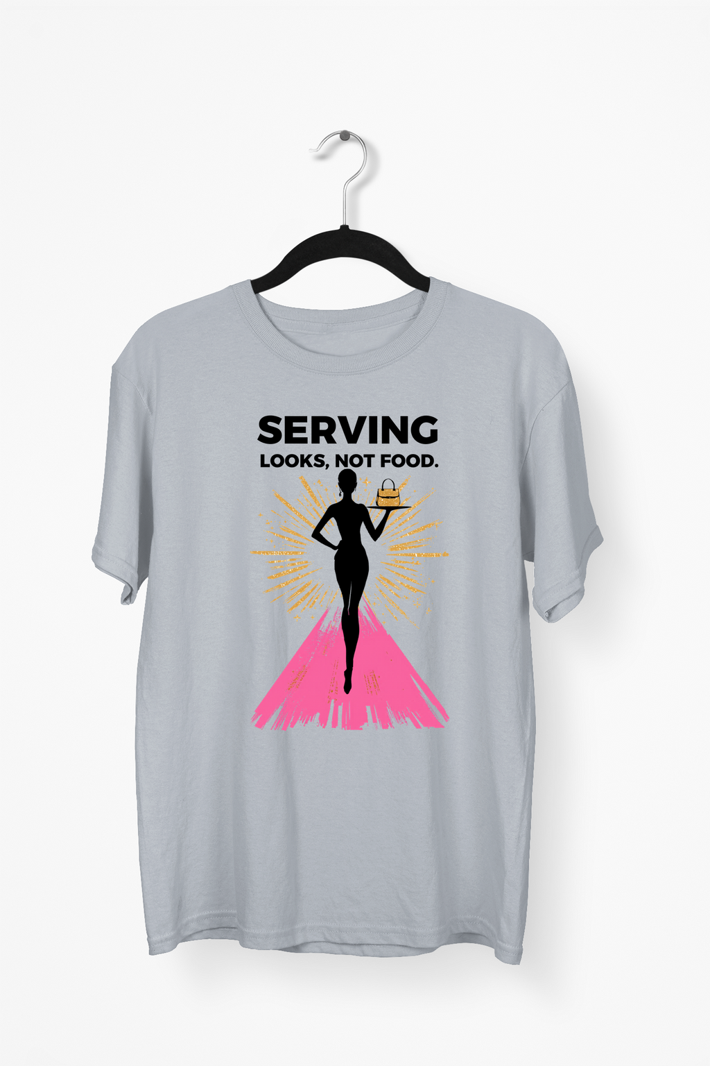Chic Handbag Premium Tee — Gray