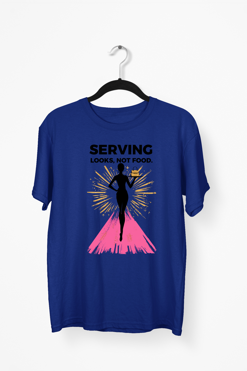 Chic Handbag Premium Tee — Navy Blue