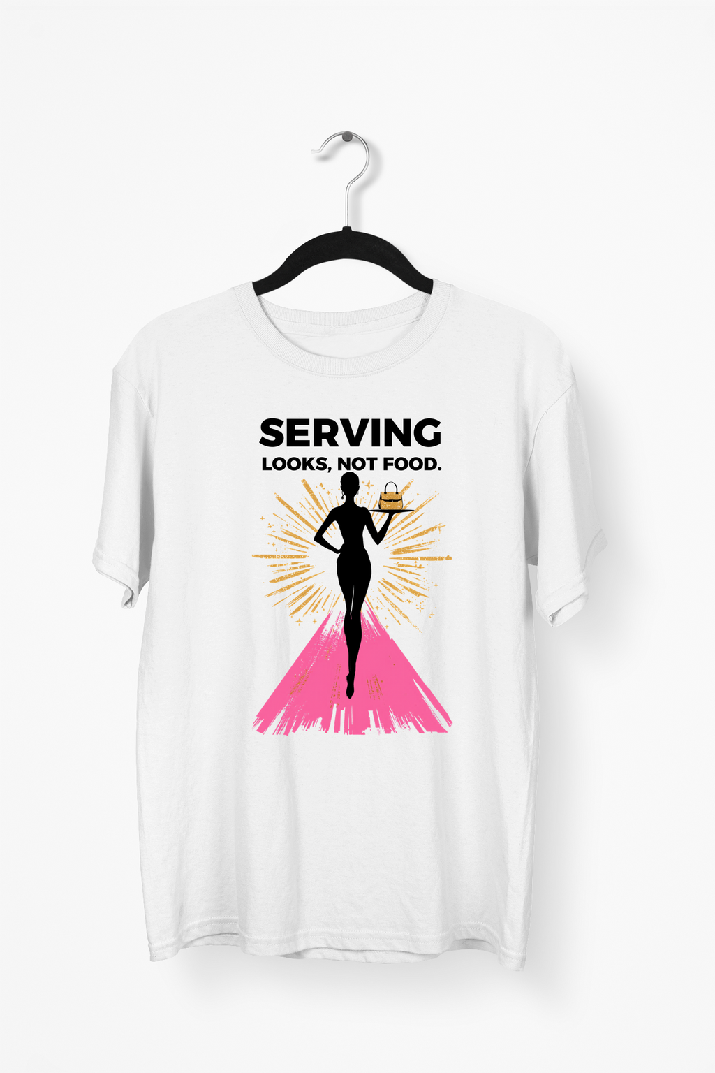 Chic Handbag Premium Tee — White