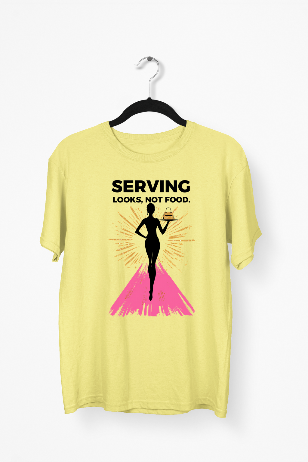 Chic Handbag Premium Tee — Yellow