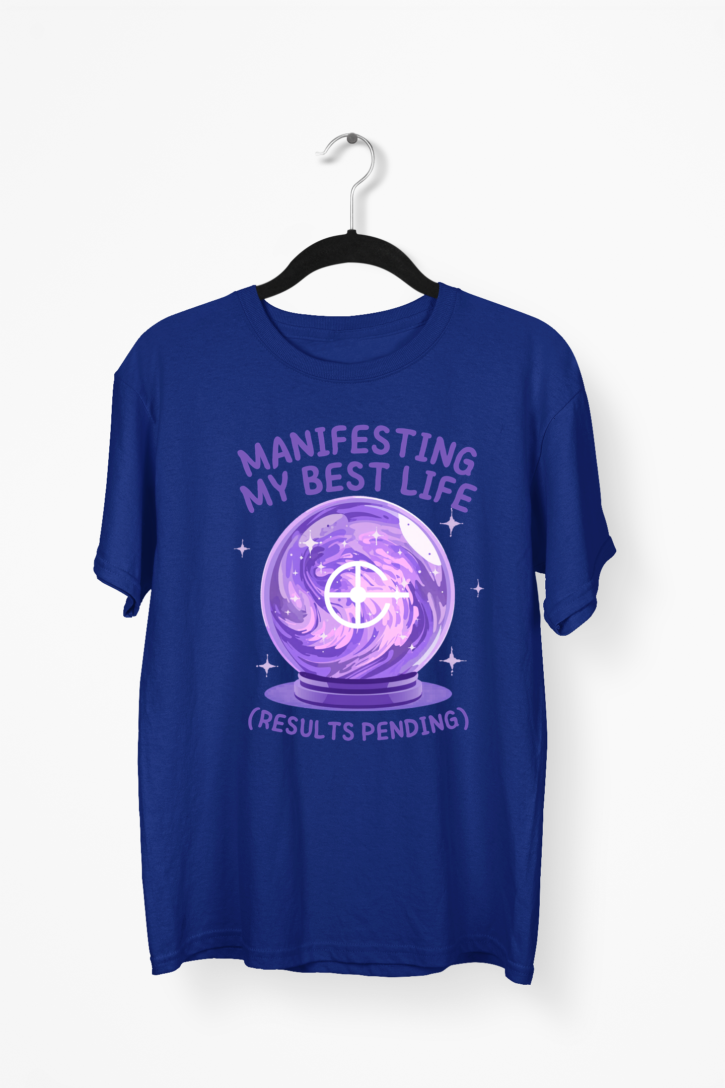 Crystal Ball Premium Tee — Navy Blue