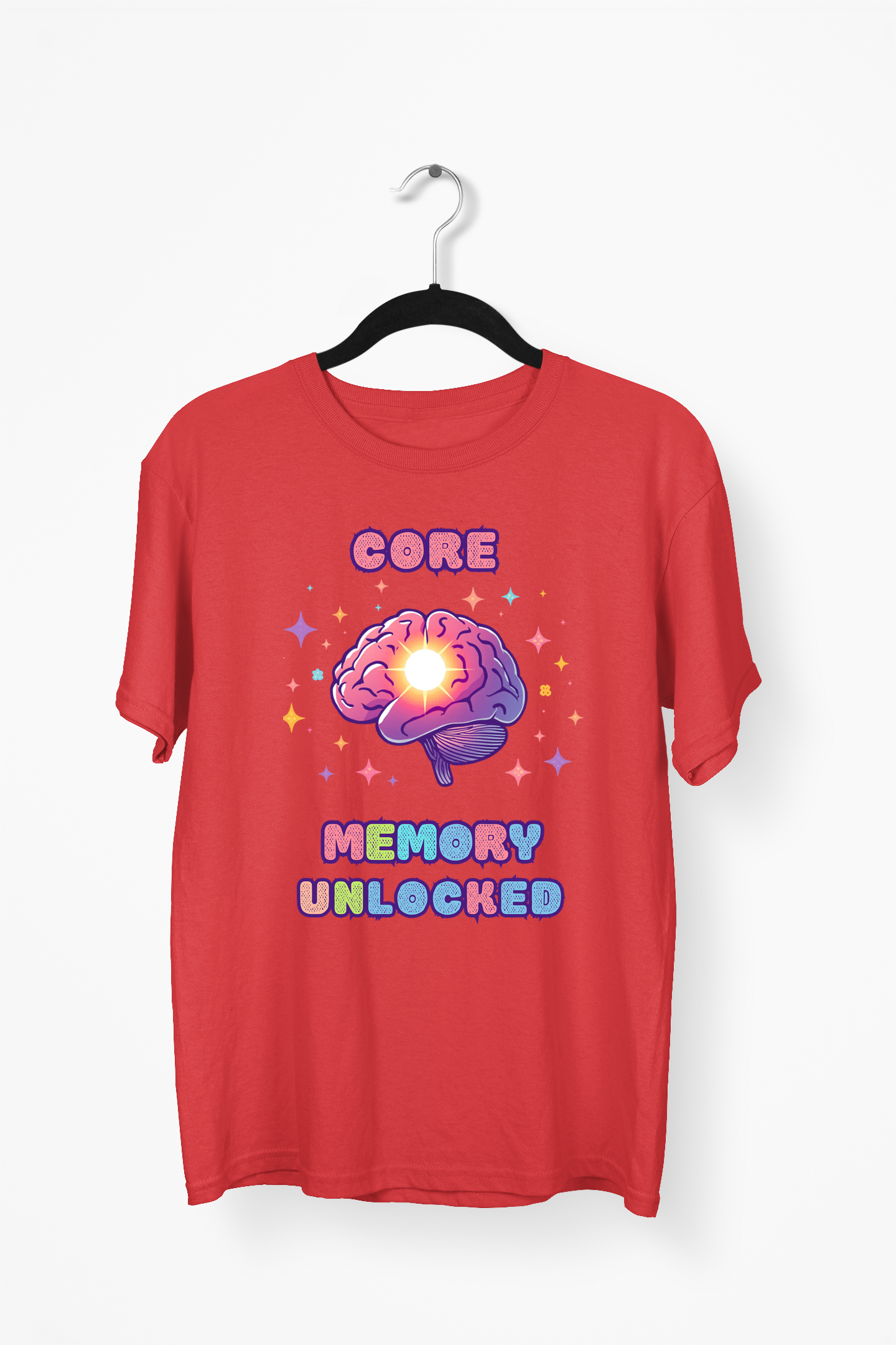 Core Memory Premium Tee — Red