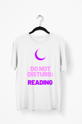 Geometric Book Premium Tee — White