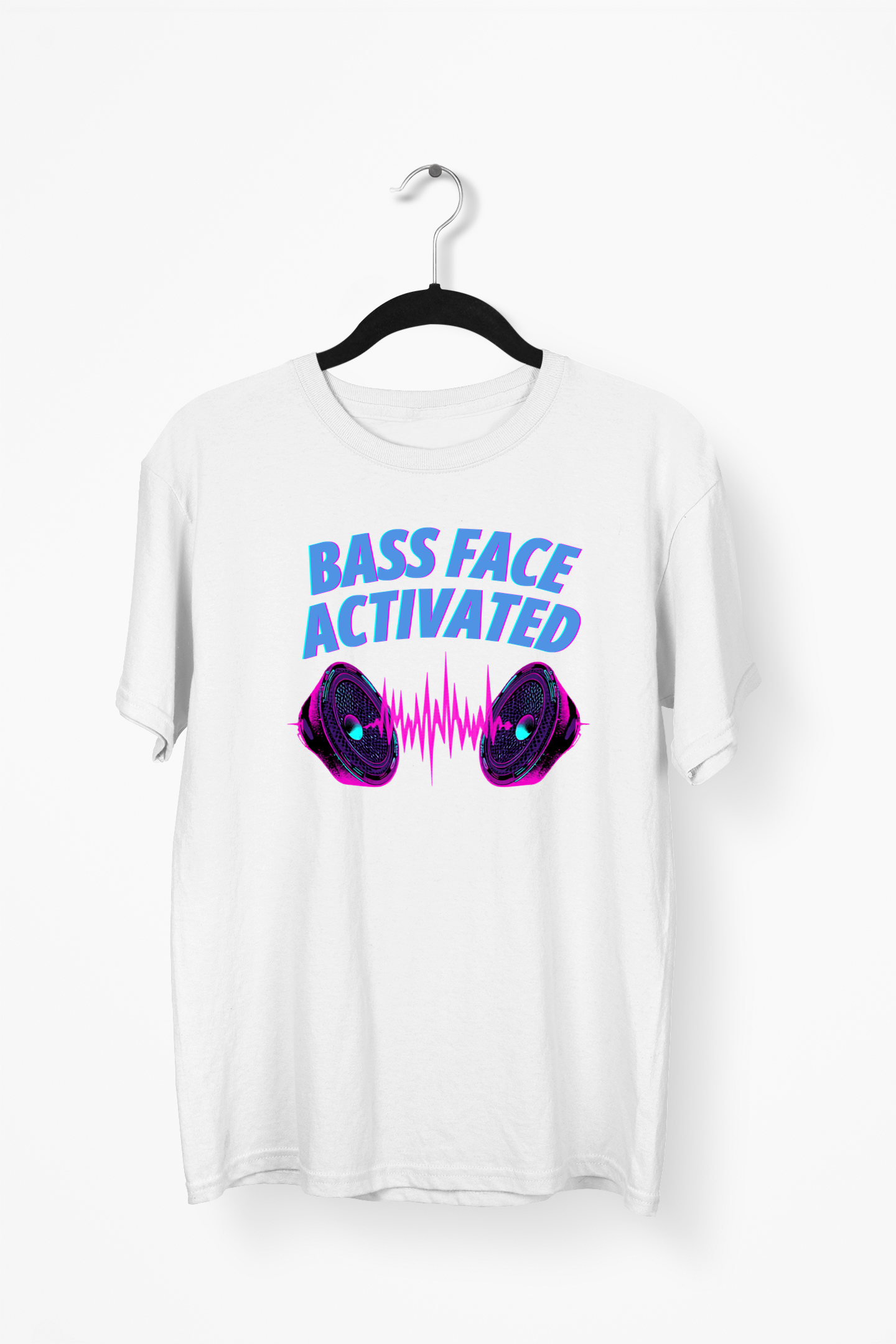 Streetwear Speaker Premium Tee — White