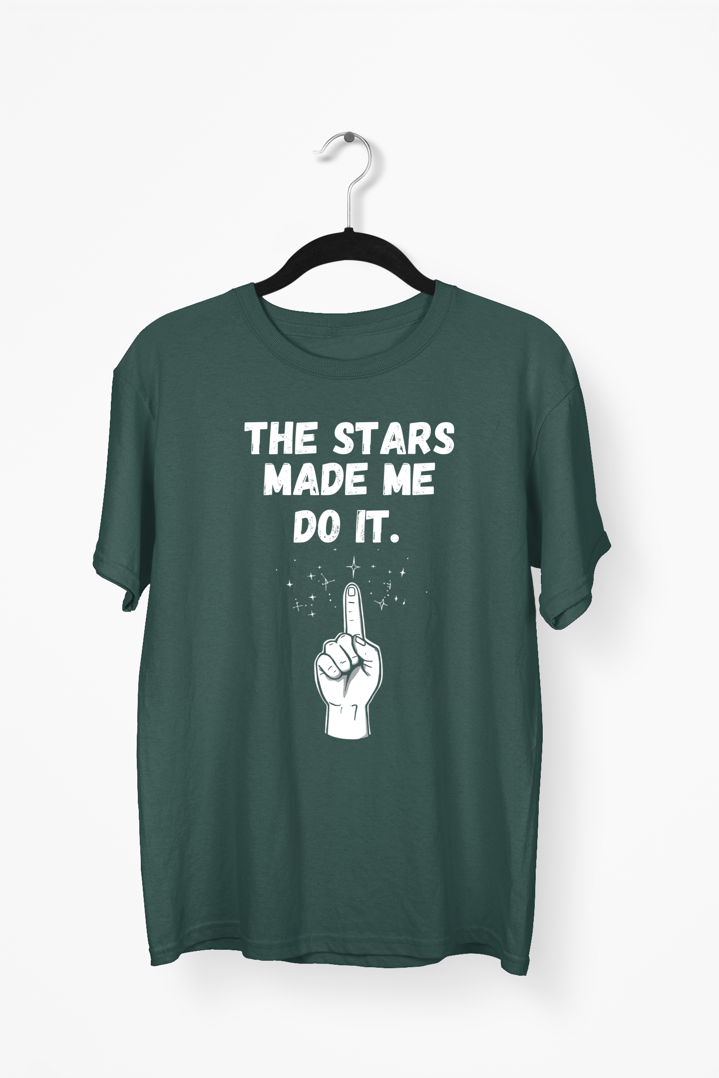 Retro Futuristic Premium Tee — Bottle Green