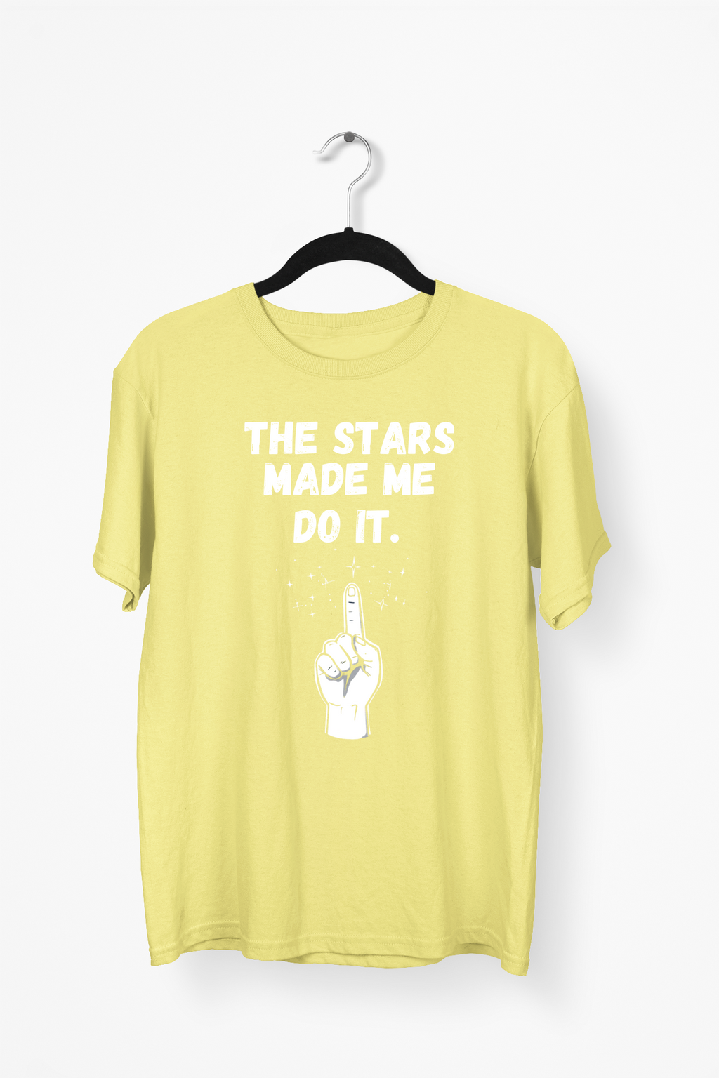 Retro Futuristic Premium Tee — Yellow