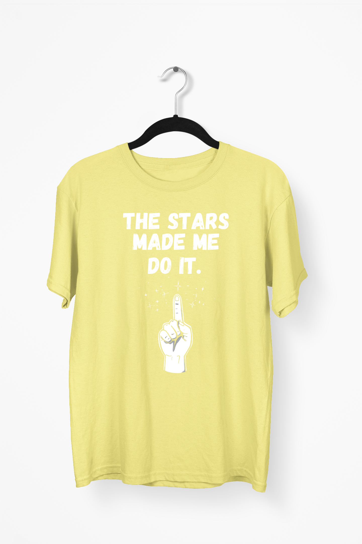 Retro Futuristic Premium Tee — Yellow