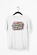 My Attention Span Left The Chat Premium Tee — White