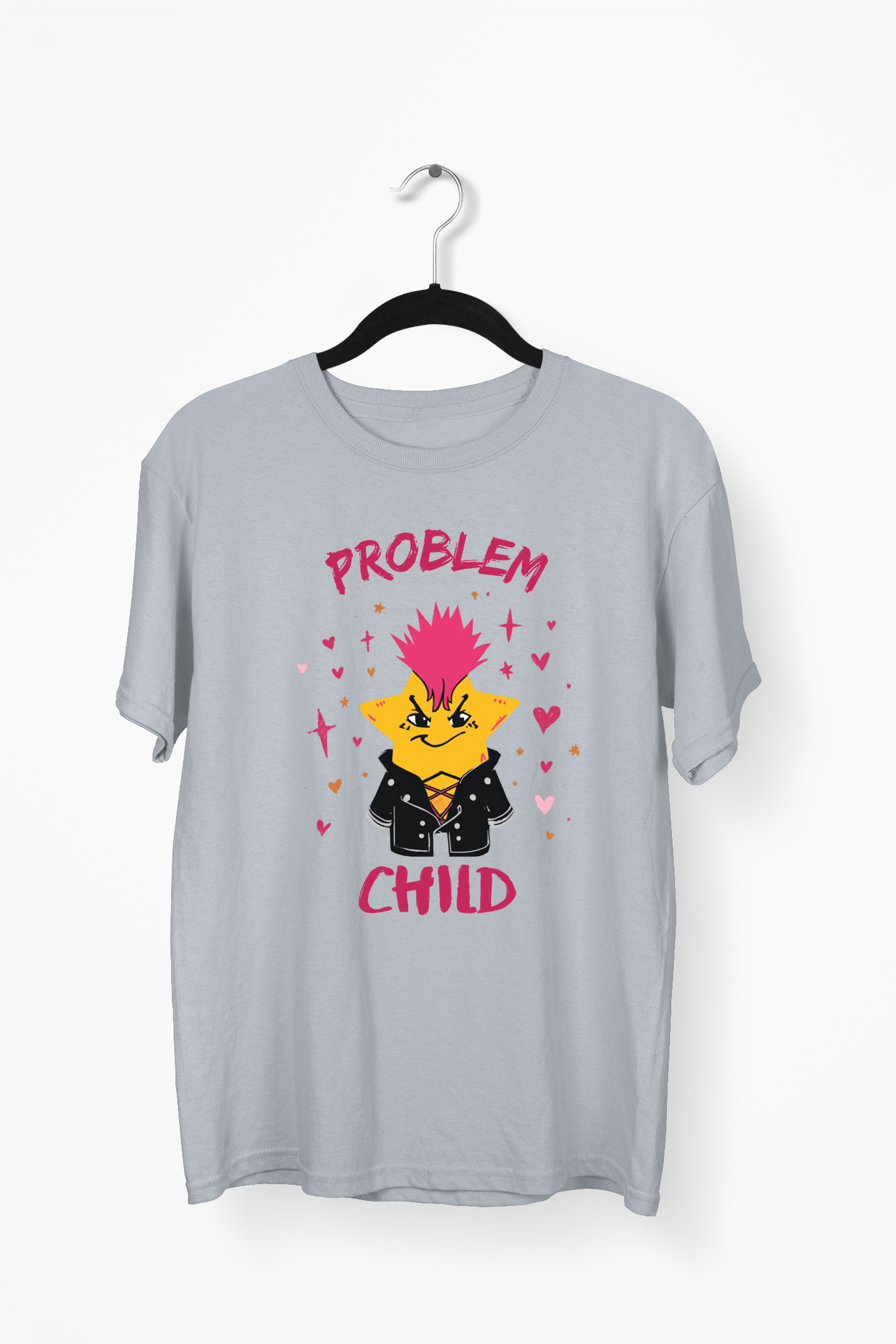 Star Character Premium Tee — Gray