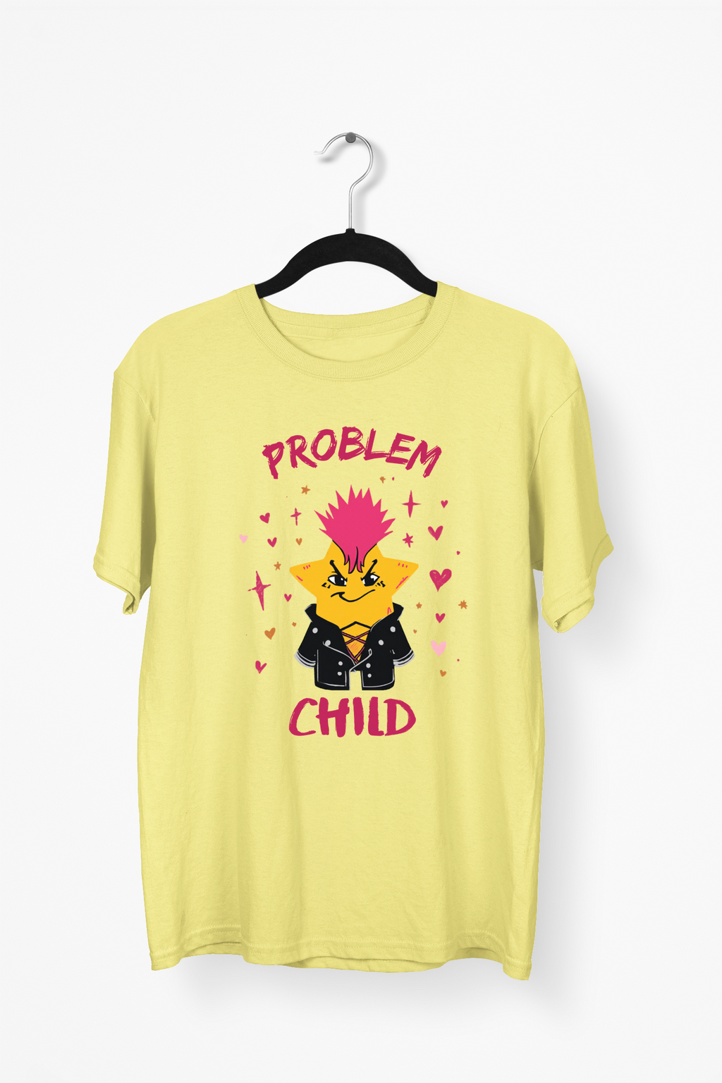 Star Character Premium Tee — Yellow