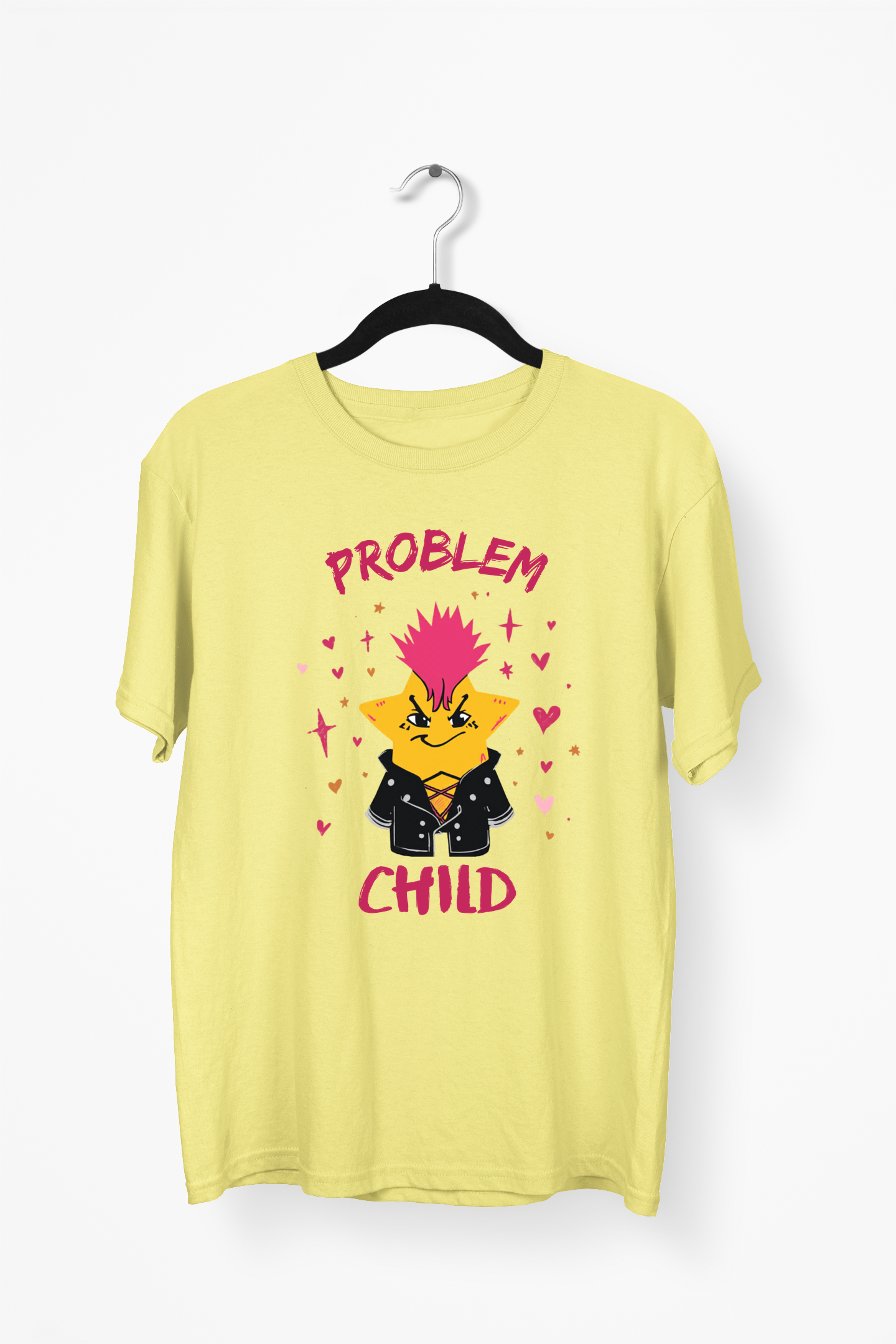 Star Character Premium Tee — Yellow