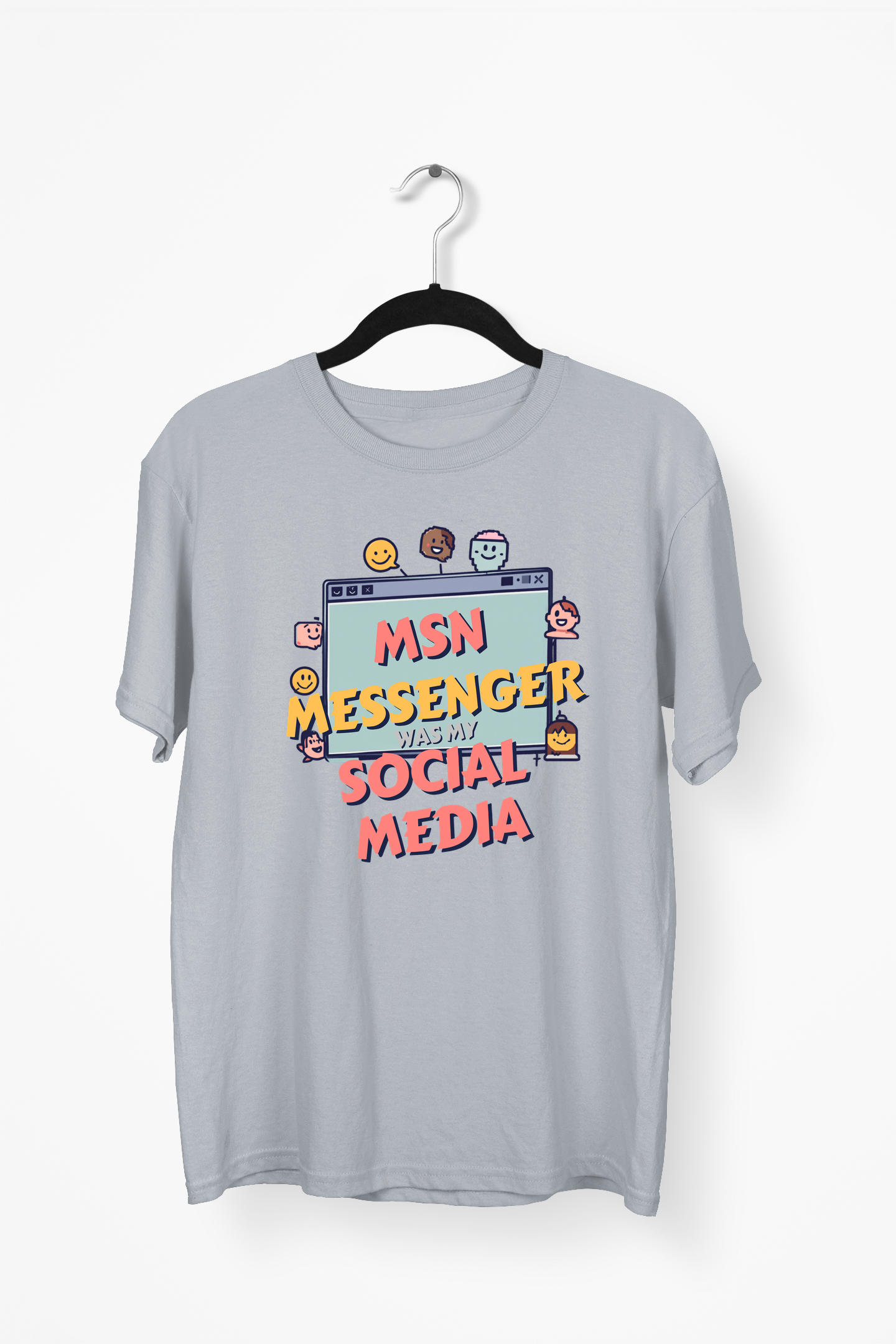 MSN Messenger Premium Tee — Gray