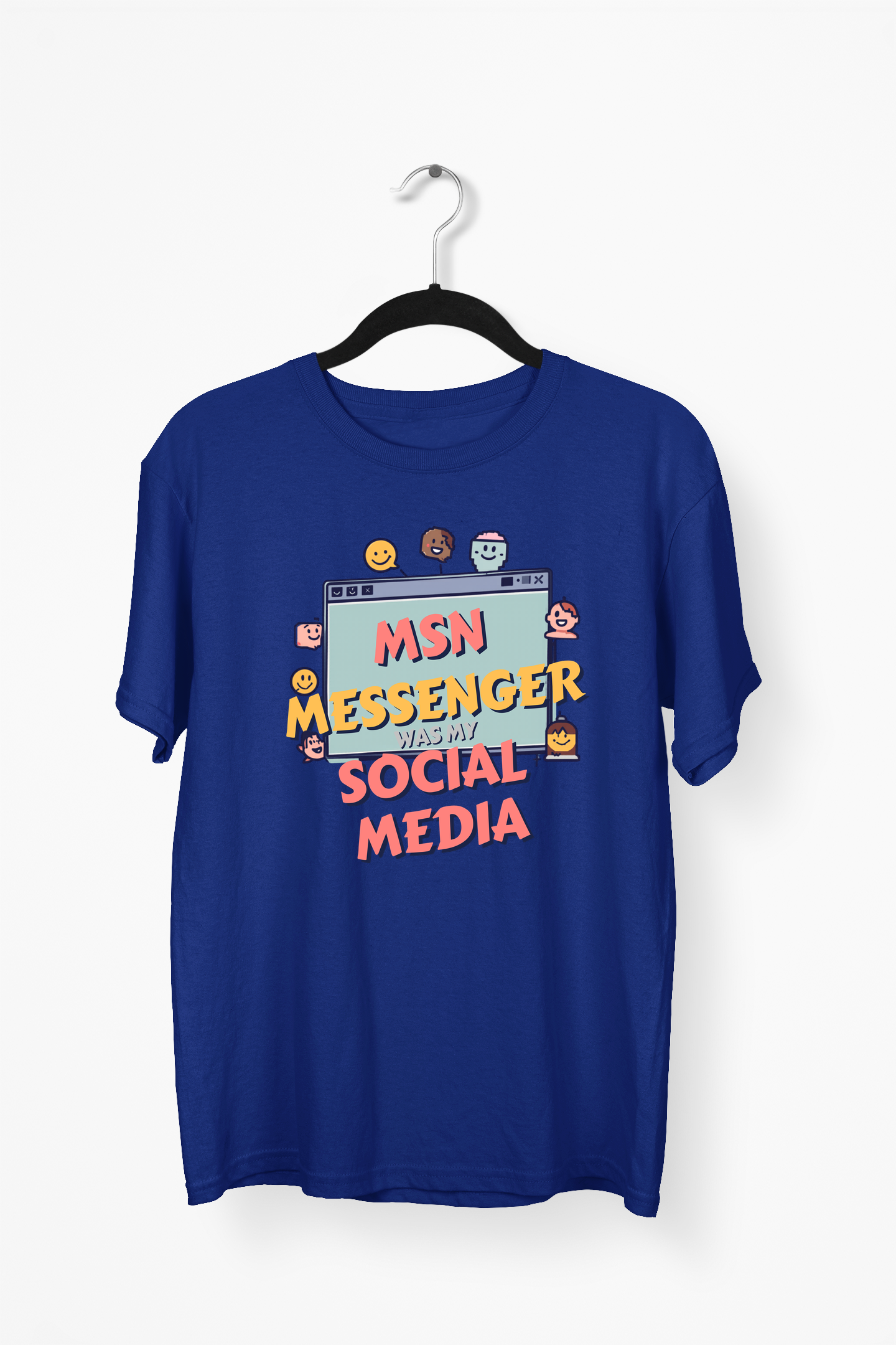 MSN Messenger Premium Tee — Navy Blue