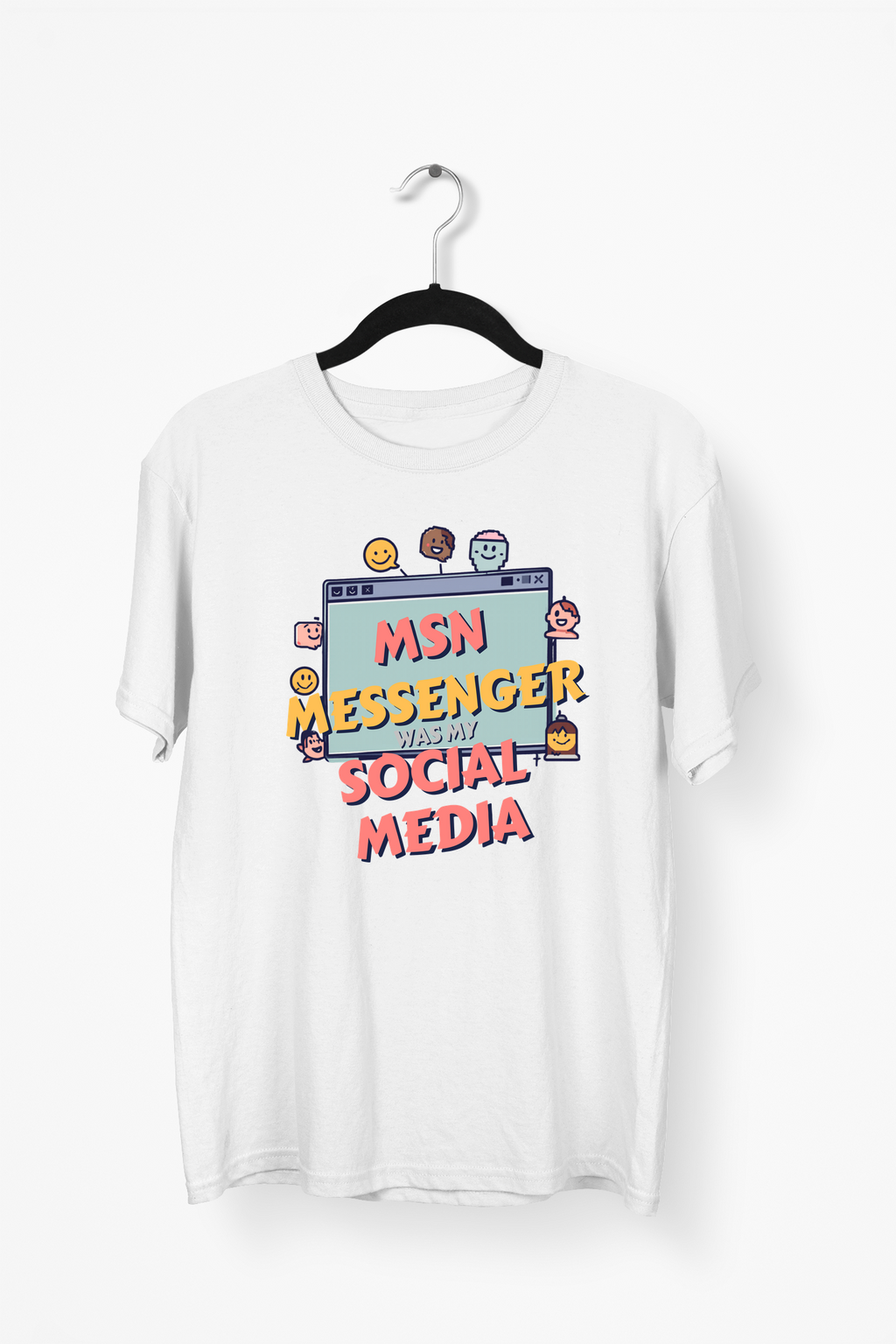 MSN Messenger Premium Tee — White