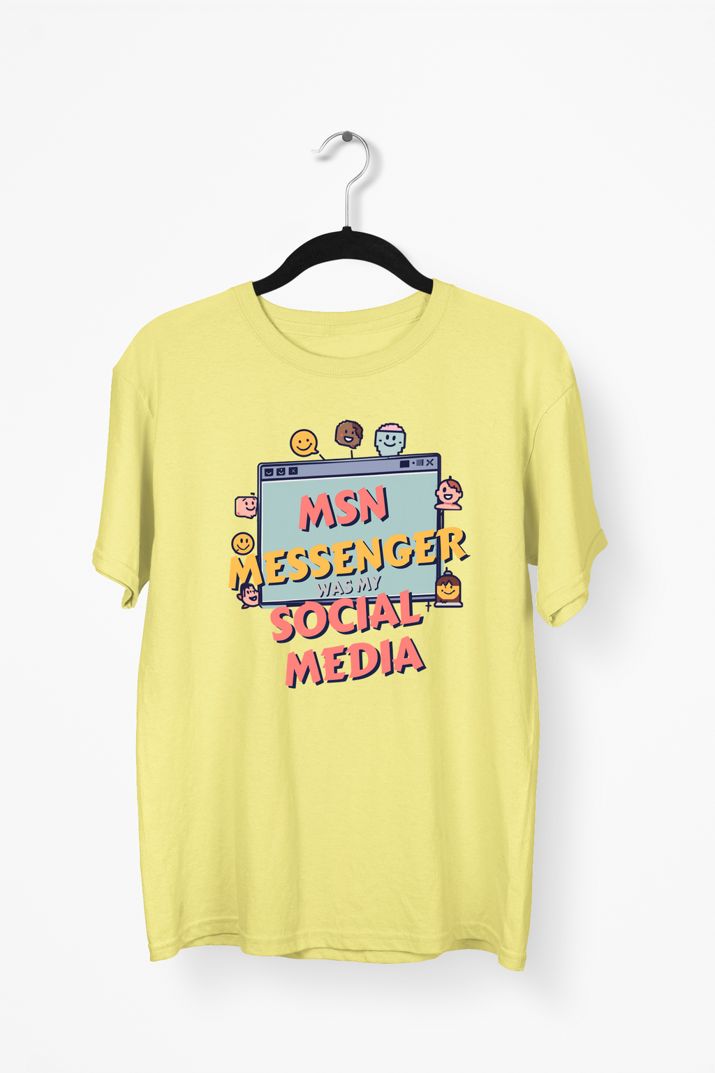 MSN Messenger Premium Tee — Yellow