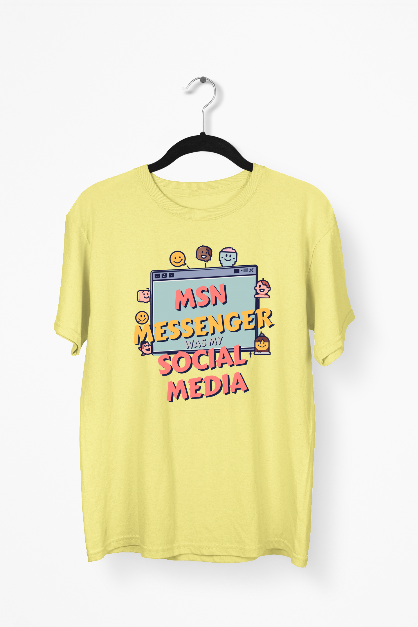 MSN Messenger Premium Tee — Yellow