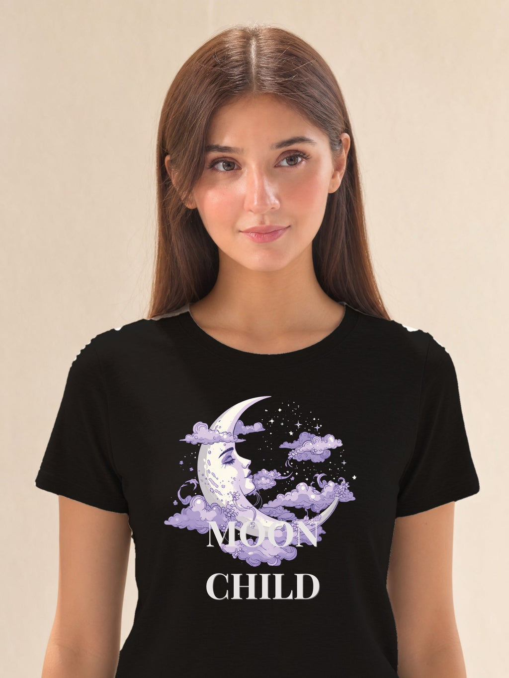 Moon Child - female model (closeup)