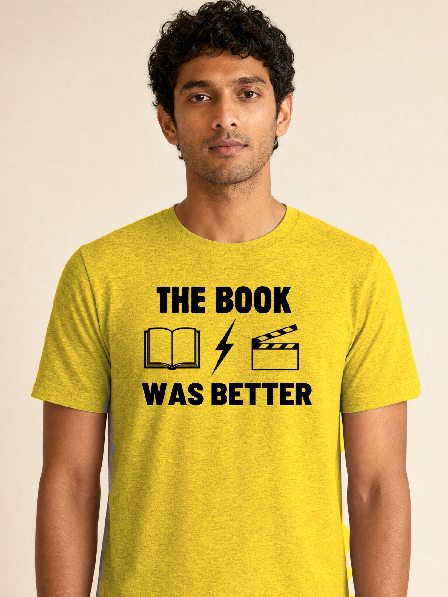 The Book Was Better - male model (closeup)
