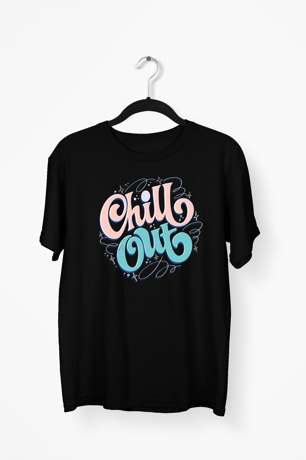 Chill Out Premium Tee — Black