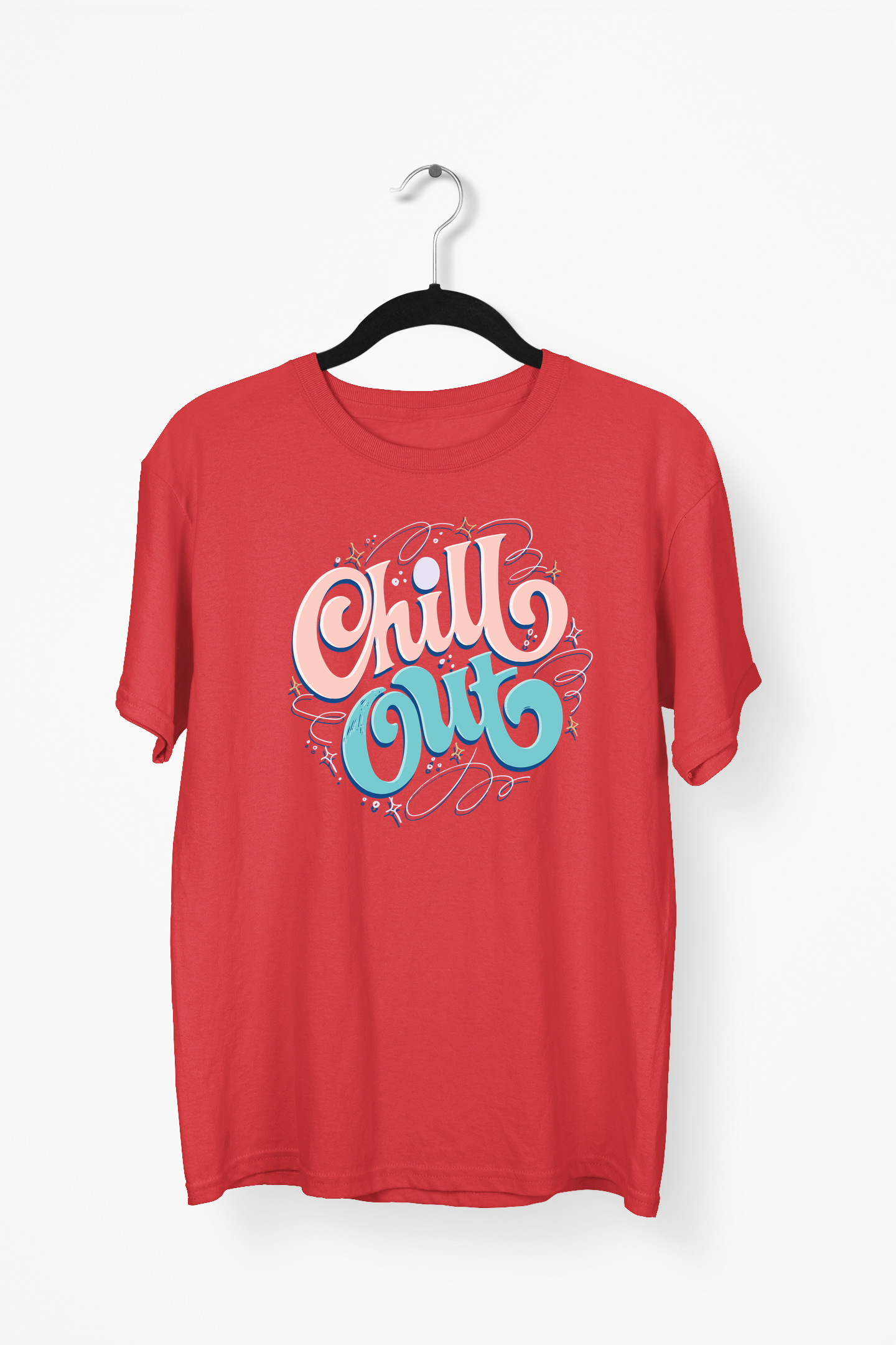 Chill Out Premium Tee — Red
