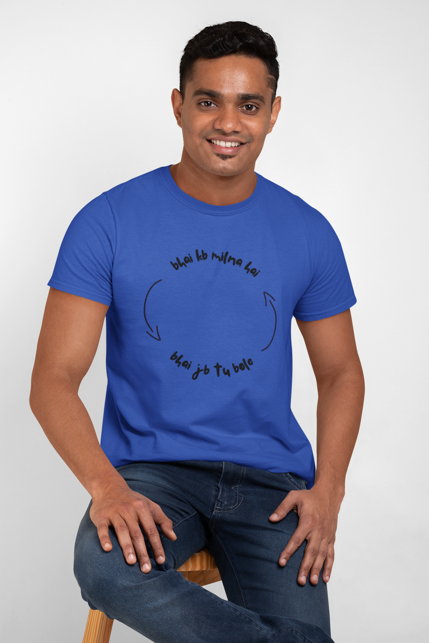 Bhai kb milna hai Premium Tee