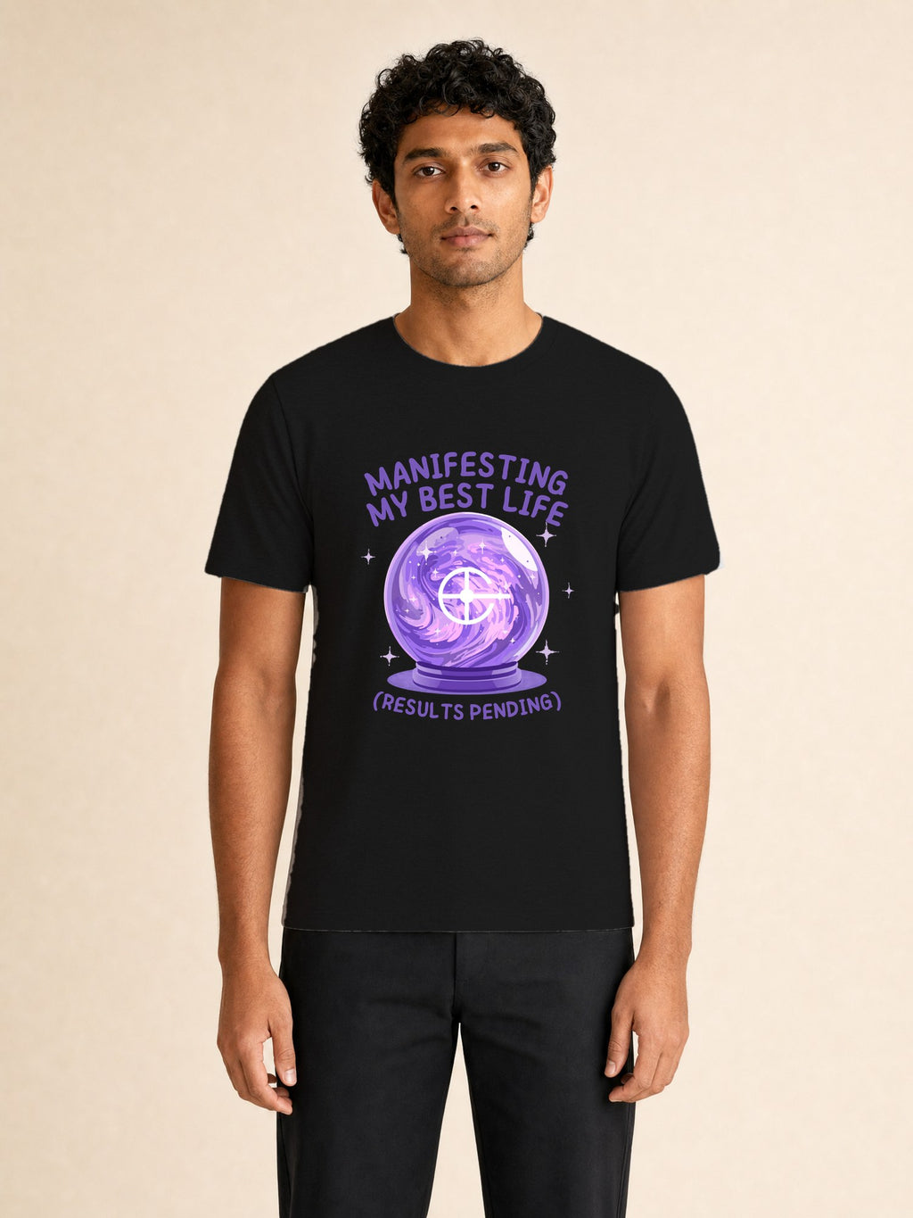 Crystal Ball - male model (full)