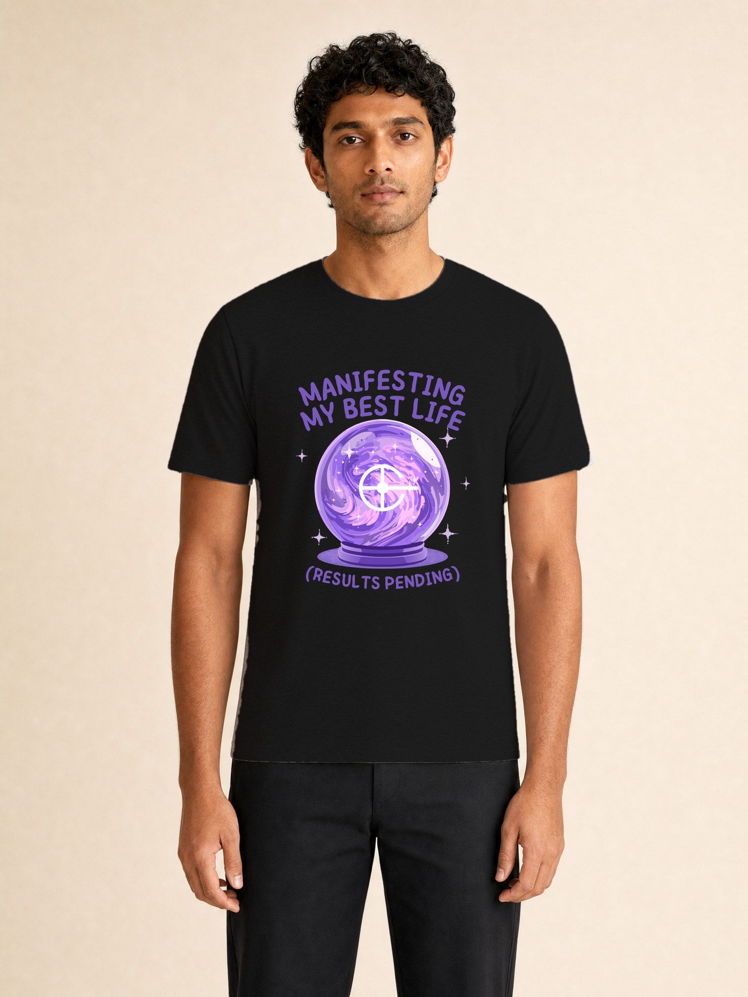 Crystal Ball - male model (full)