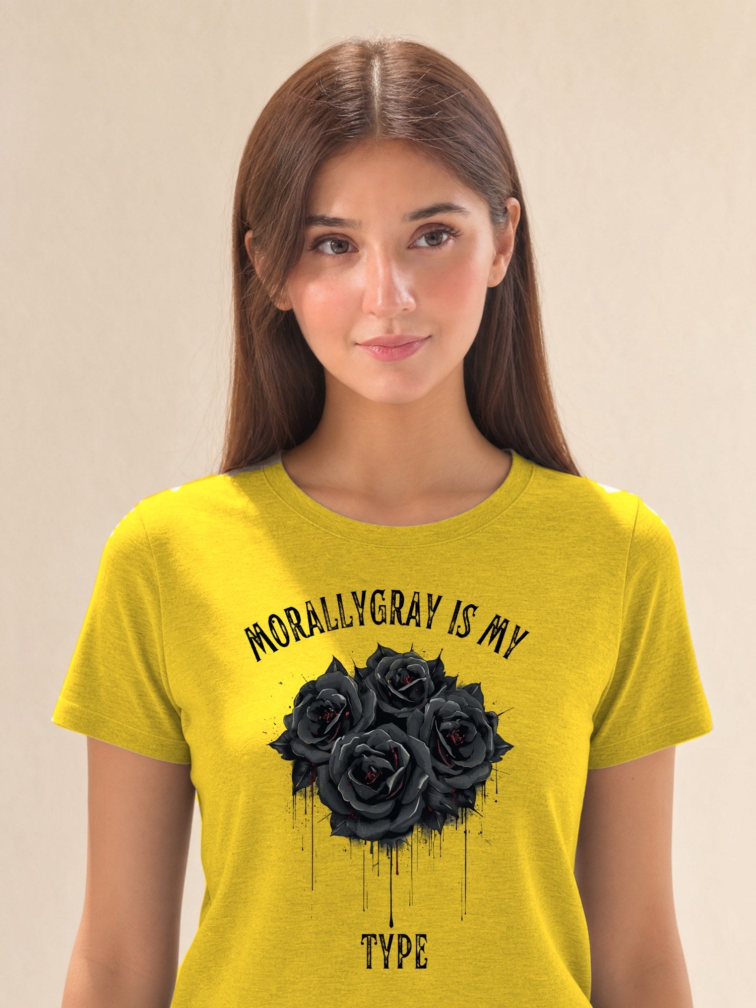 Gothic Roses - female model (closeup)