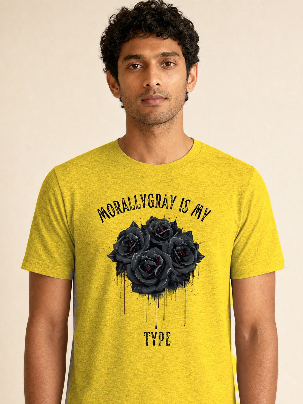 Gothic Roses - male model (closeup)