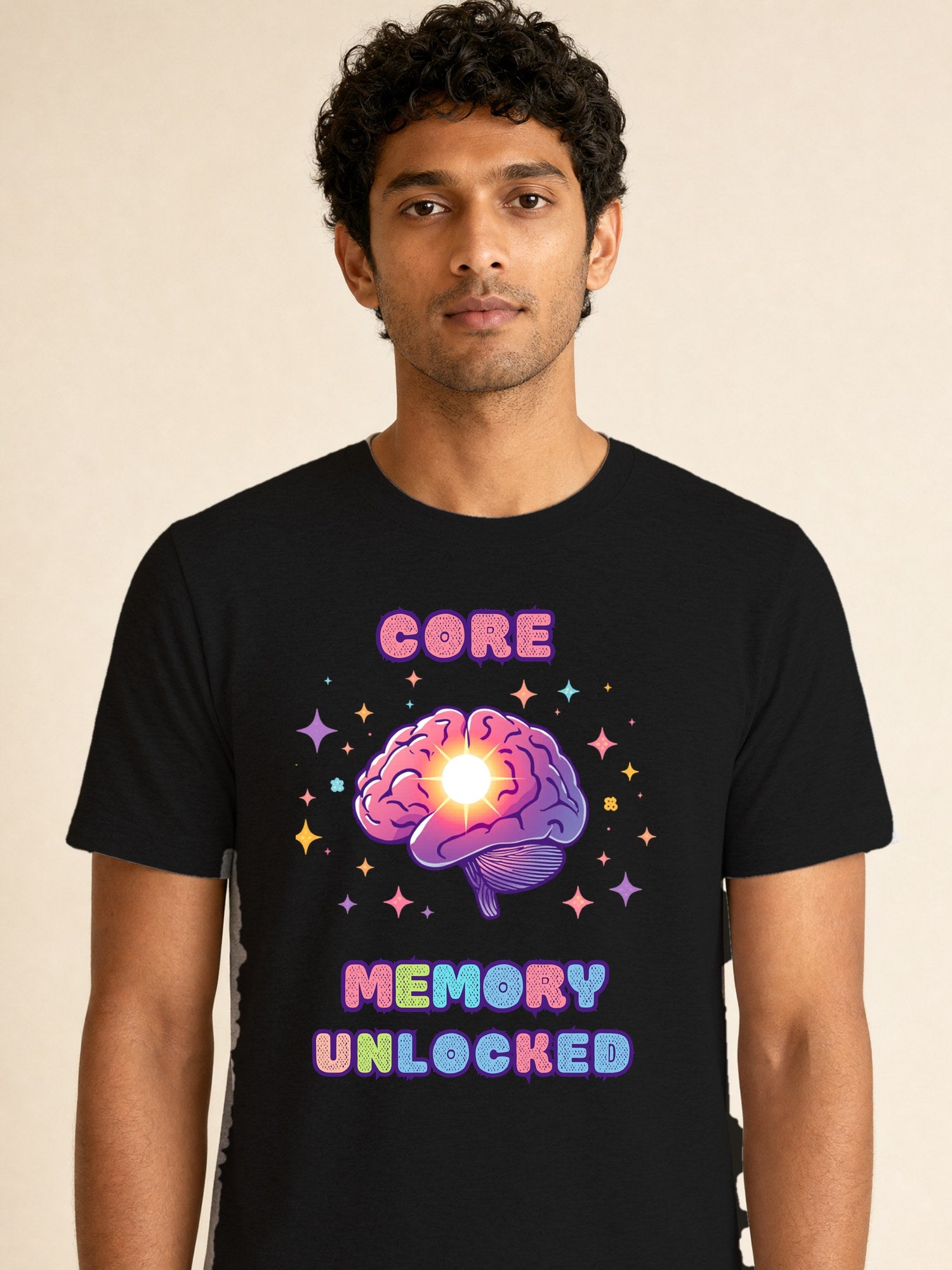 Core Memory - male model (closeup)