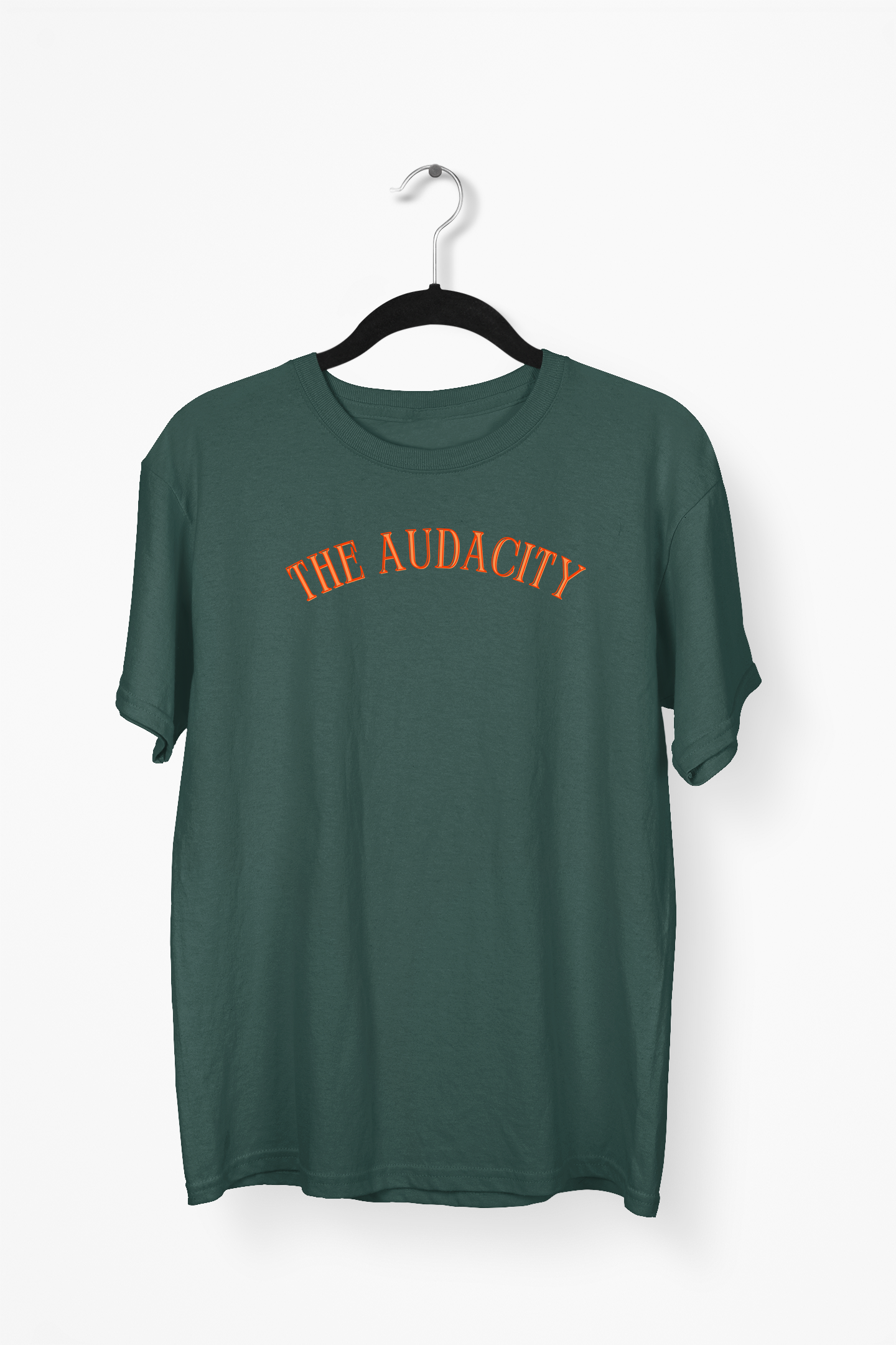 The Audacity Premium Tee — Bottle Green