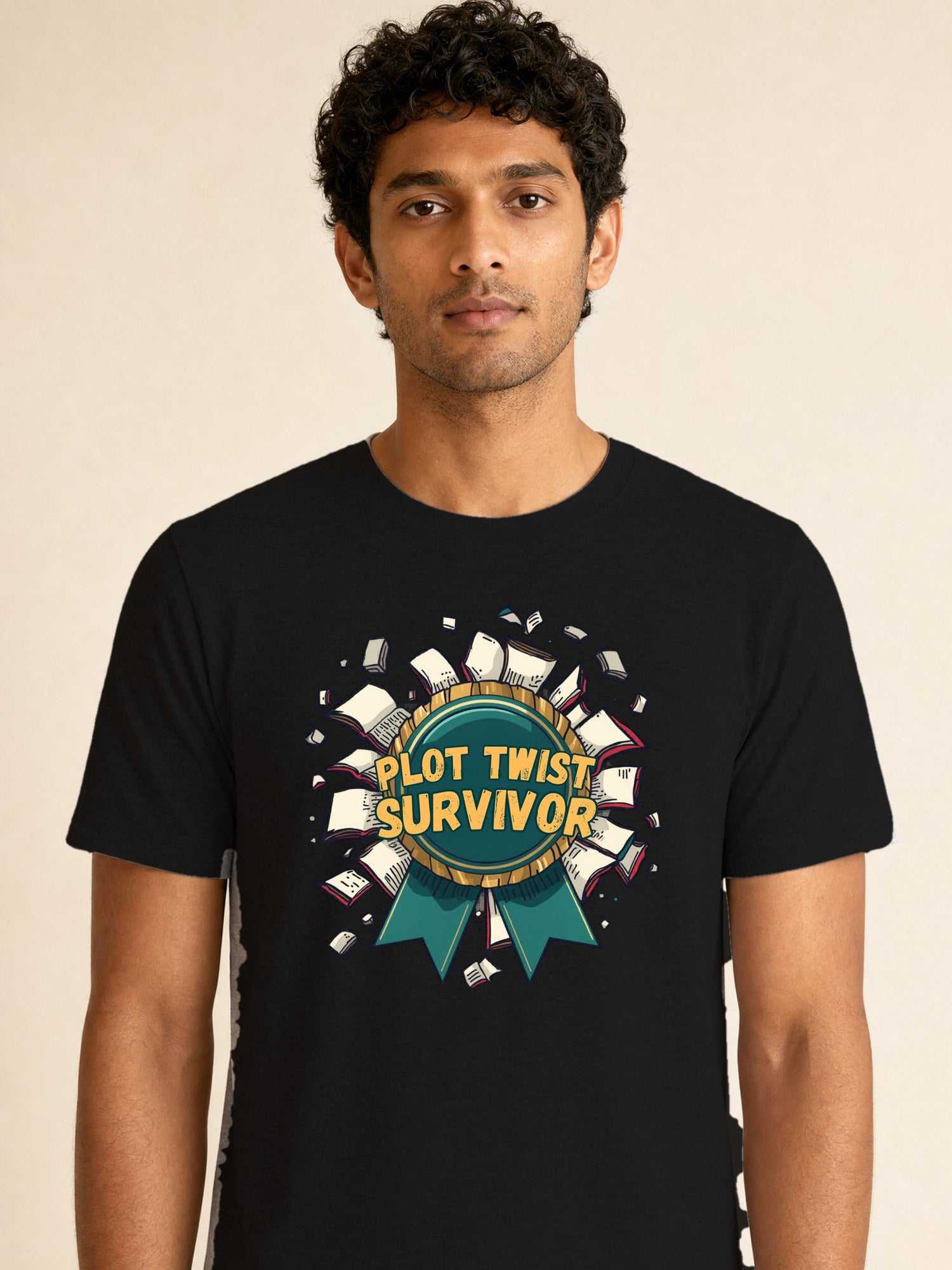 Plot Twist Survivor - male model (closeup)