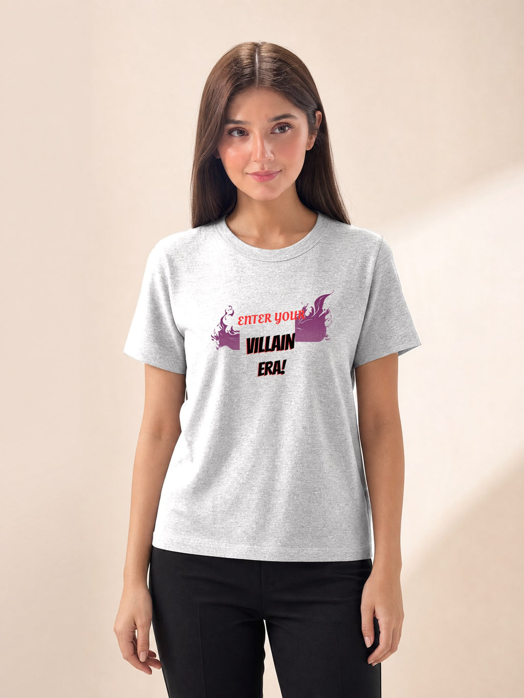 Sharp Typography - female model (full)