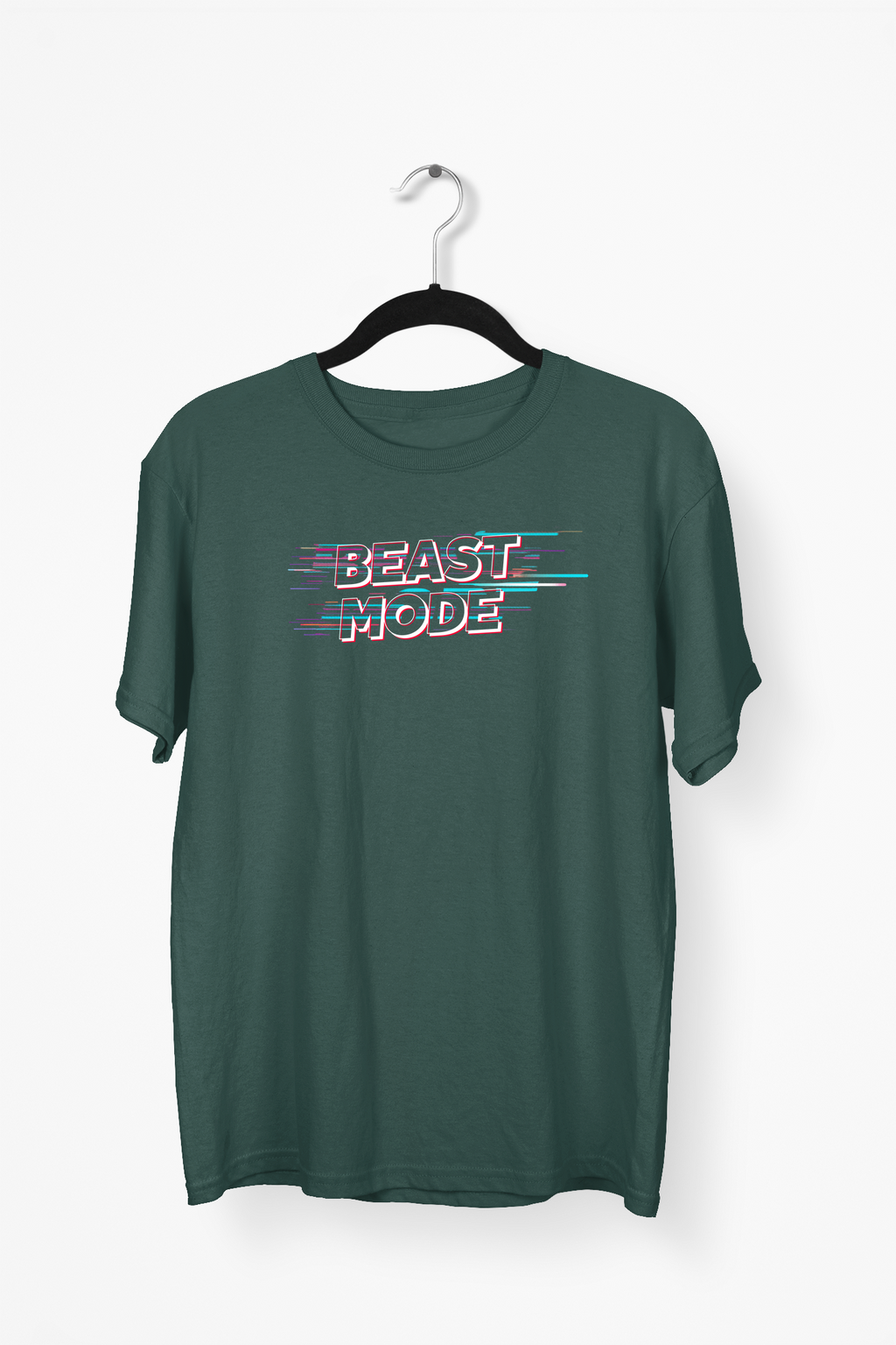 Beast Mode Buffering Premium Tee — Bottle Green