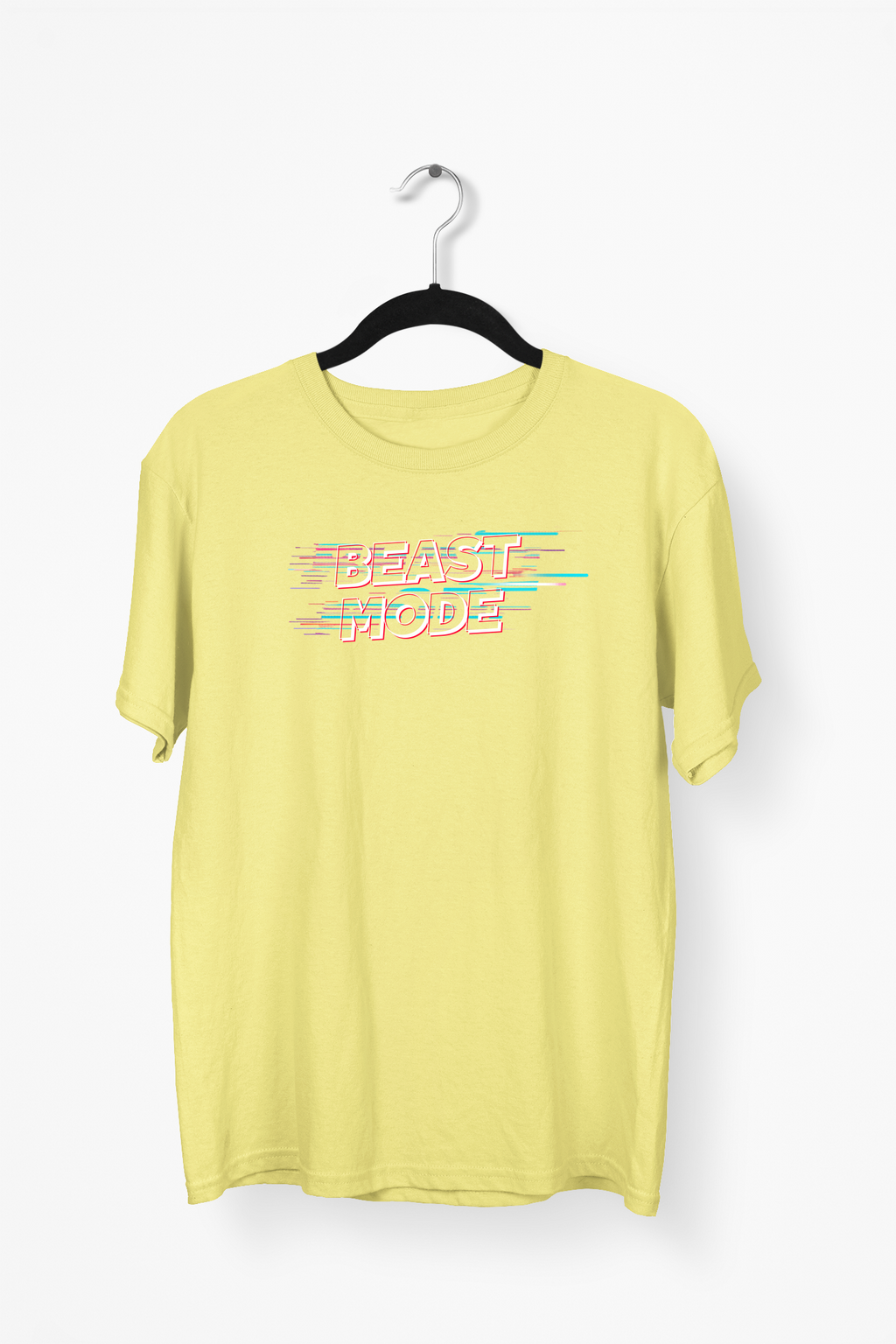 Beast Mode Buffering Premium Tee — Yellow