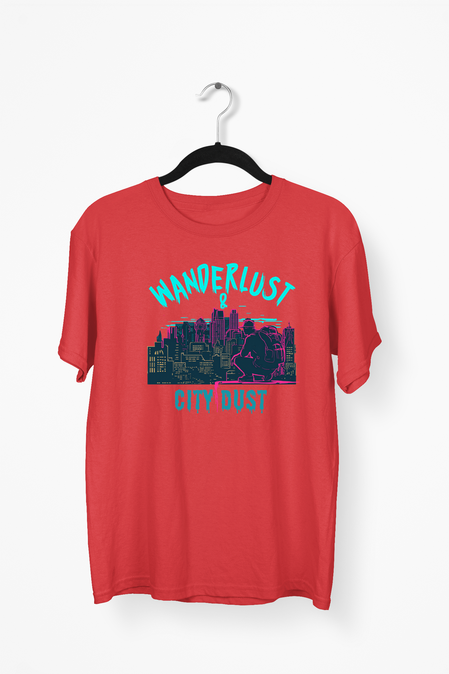 Urban Street Premium Tee — Red
