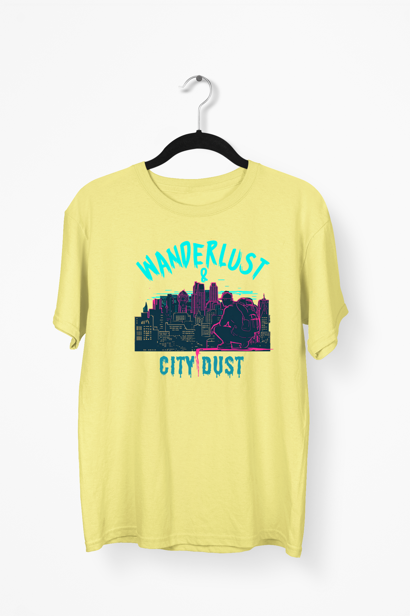 Urban Street Premium Tee — Yellow