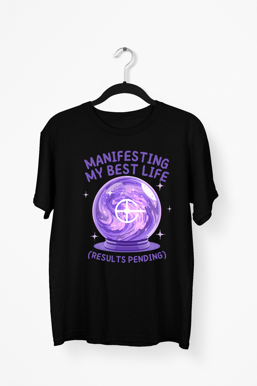 Crystal Ball Premium Tee — Black