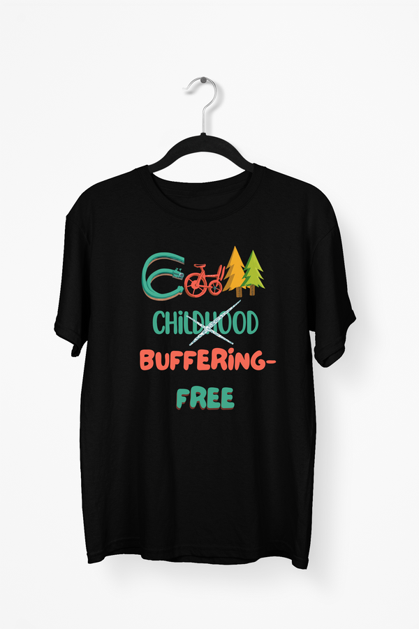 Signature Graphic Premium Tee — Black